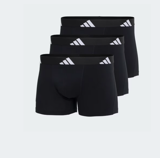 Cuecas Active Flex Cotton Trunk, pacote com 3 unidades_